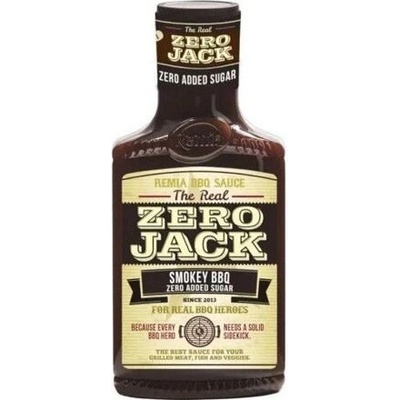 Remia Zero Jack kouřová barbecue omáčka bez přidaného cukru 450 ml