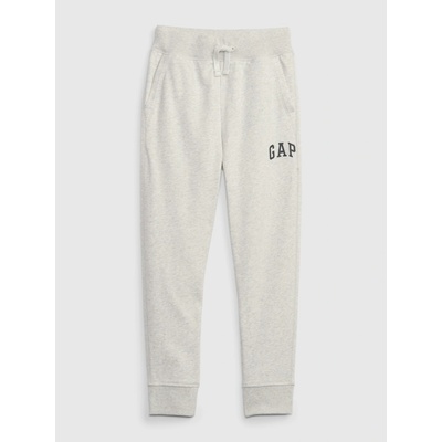 GAP Detské tepláky s logom Sivá