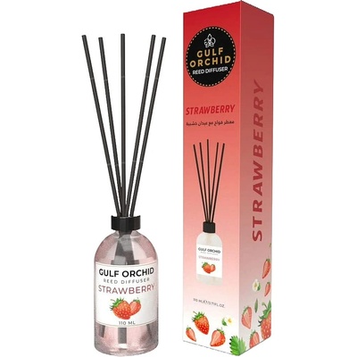 Gulf Orchid Ароматни пръчици Gulf Orchid - Strawberry, 110 ml