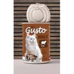 Deli Gusto Cat Lamb - хапки в сос с агнешко 415гр