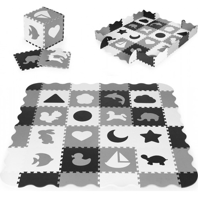 EcoToys Detská penová podložka puzzle 36 prvkov