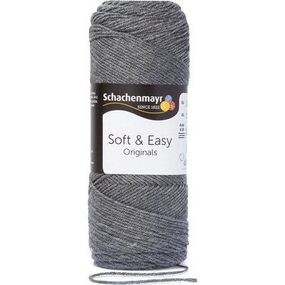 Soft Easy 100g 00092 tmavo šedá