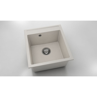 FAT Мивка Vanguard 224, Fat Granite, 1002 Светлобежов, с включен сифон