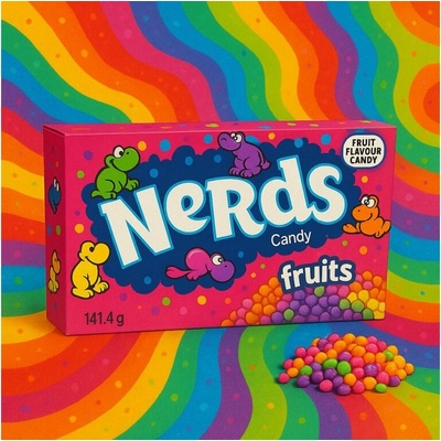 Nerds Fruits 141 g