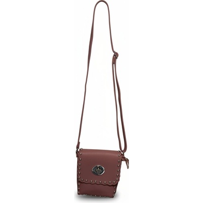 Kabelka starorůžová crossbody malá