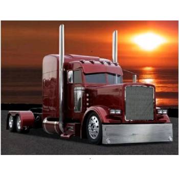 Norimpex - Puzzle Diamant painting: Truck at sunset 30x40cm - 1 - 39 piese