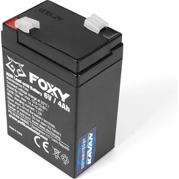 Foxy Olověný Pb akumulátor 6 V 4 Ah