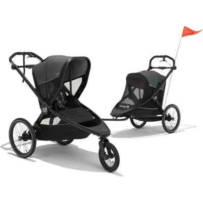 Baby Jogger PRIX 2v1 ride & cyklo Ambition Black 2025 – Zboží Dáma
