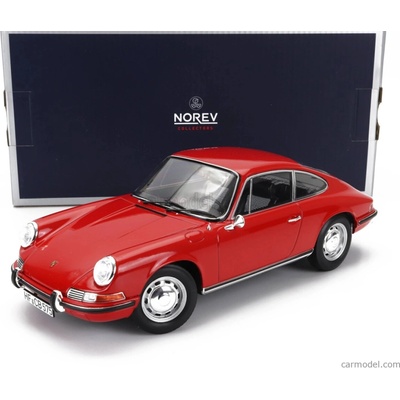 Norev Porsche 901 911 L Coupe 1968 Polo Red 1:18