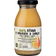 Zdravo 100% hruška a jablko 200 ml