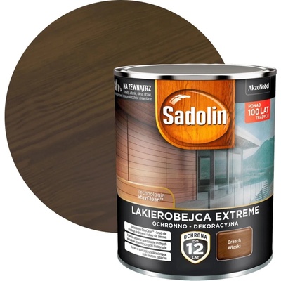 Sadolin Extreme Ochranný a dekorační lak na dřevo Vlašský ořech 0,7L