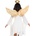Leg Avenue Metallic Angel Wings & Halo Gold