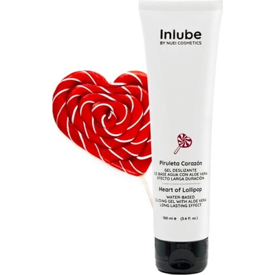 Nuei Inlube Waterbased Lubricant Heart of Lollipop 100 ml