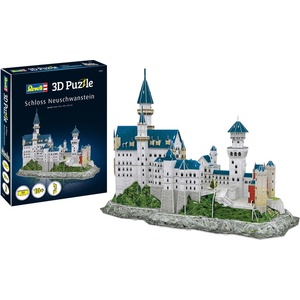 Revell Пъзел, Revell, Замъкът Нойшванщайн 3D, 121 части (R00205)