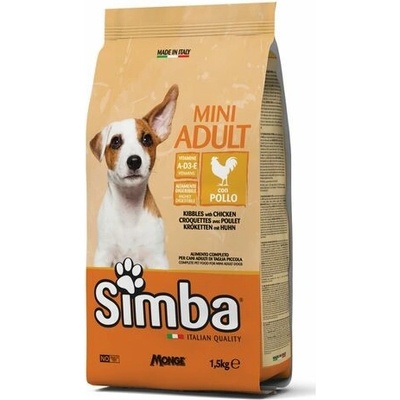 Monge Simba Mini Dog Chicken 1,5 kg