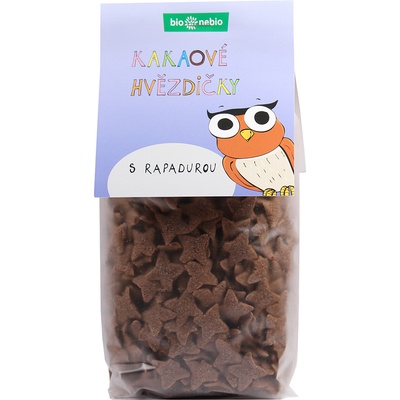 Bio Nebio Bio kakaové hvězdičky s rapadurou 150 g