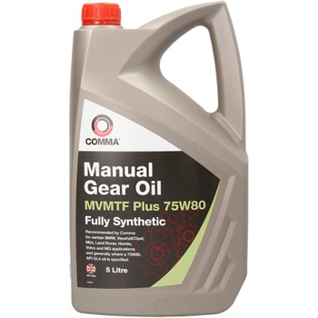 Image 1 of Comma Трансмисионно масло comma mvmtf plus 75w80 fs 5 литра