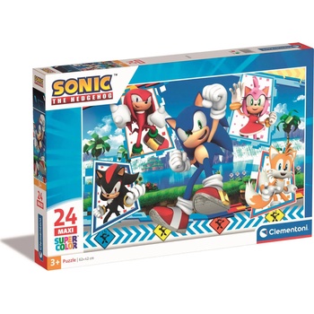 Clementoni - Puzzle Sonic Prime maxi - 1 - 39 piese