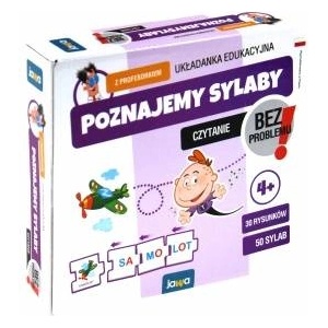 JAWA Educational game - puzzle We get to know SYLLABLES with Professor - learning to read GR0663