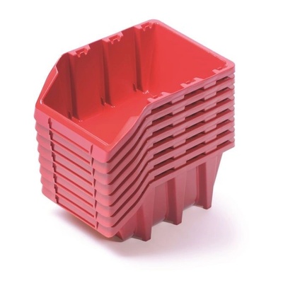 Prosperplast Пластмасови кутии 160x98x70mm Червено 8бр (KBILS16 3020)