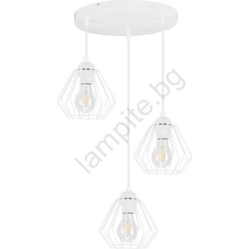 Image 1 of BELIS Пендел CEED 3xE27/60W/230V бял (BE0199)