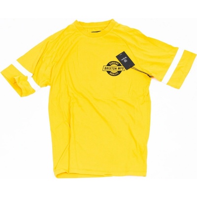 Brixton tričko Newell Yellow