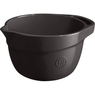 Emile Henry Керамична купа за смесване emile henry mixing bowl - 4.5 л - цвят черен (eh 6564-79)