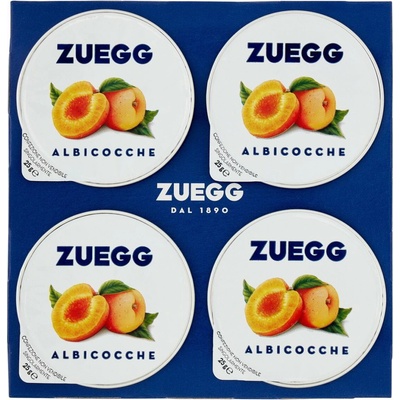Zuegg marhuľový džem bez cukru 4x25g