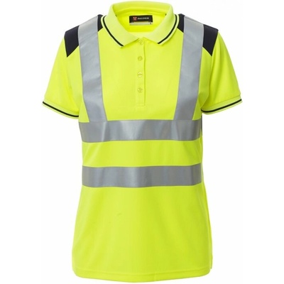 Payper Dámska reflexné polokošeľa GUARD + Žltá fluo L