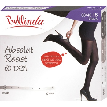 Bellinda ABSOLUT RESIST 60 DEN Nepriehľadné pančuchové nohavice čierna
