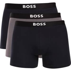 BOSS Комплект от три - мъжки боксерки BOSS многоцветни BOSS | Cheren Sin Siv Mnogotsveten | МЪЖЕ | XXL - zoot - 116,06 лв