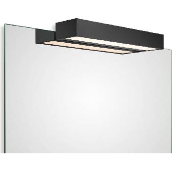 DECOR WALTHER Лампа над огледалото Box Clip On LED 40 см черен мат (0419960)