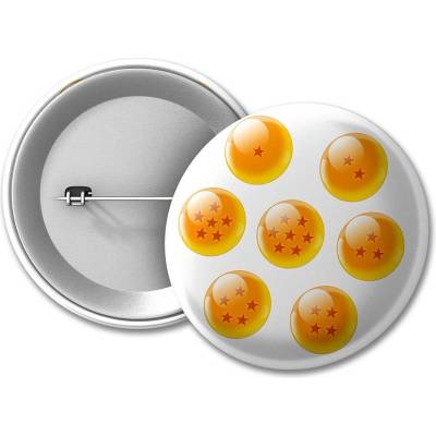 Dragon Ball Z placka Dragon Balls 50 mm