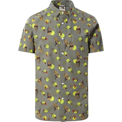 The North Face Мъжка риза m s/s baytrail pattern shirt agvgrnvlysnprnt - xxl (nf0a55nd02k)