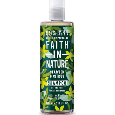 Faith in Nature přírodní šampon s mořskou řasou 400 ml