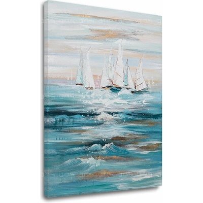 Obraz na plátne LOĎKY - 90x60 cm