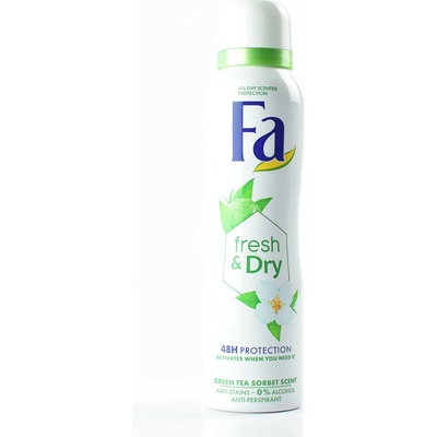 Fa Fresh & Dry Green Tea Woman deospray 150 ml