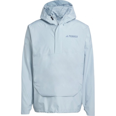 adidas Непромокаемо яке Adidas Men's Terrex Xploric 2.5L Climaproof Wind Resistant Long Sleeve Waterproof Jacket - Magic Grey
