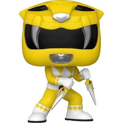 Funko Фигура Funko POP! Television: Mighty Morphin Power Rangers - Yellow Ranger (30th Anniversary) #1375 (FK72158)