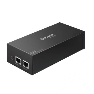 PoE++ инжектор TP-Link Omada POE370S, 2 × 10Gbps RJ45, 60W - 1210002604925 (POE370S)