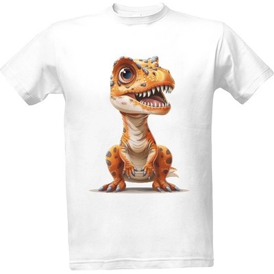 Tričko s potiskem Tyrannosaurus rex bílá – Hledejceny.cz