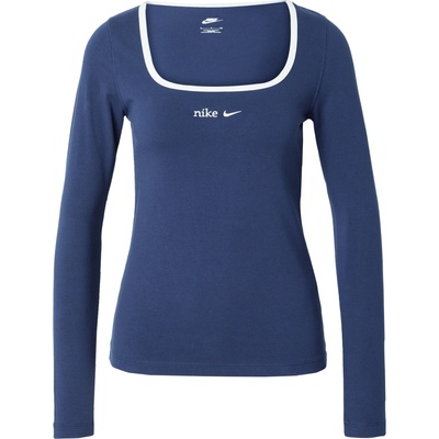 Nike Sportswear Тениска синьо, размер XS
