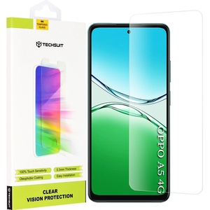 Techsuit Калъф за Oppo A5 4G - Прозрачен Vision Glass - Прозрачен