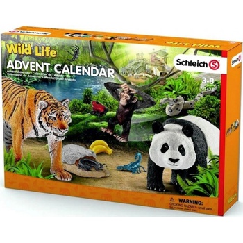 Schleich 97433 Adventní kalendář Wild Life