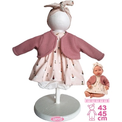 Llorens M844-006 obleček pro miminko New Born 43-45 cm