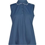 CMP Дамска поло тениска CMP Women's Polo Sleeveless Polo shirt - Space - размер 34 (EU) (916-1605-1211)