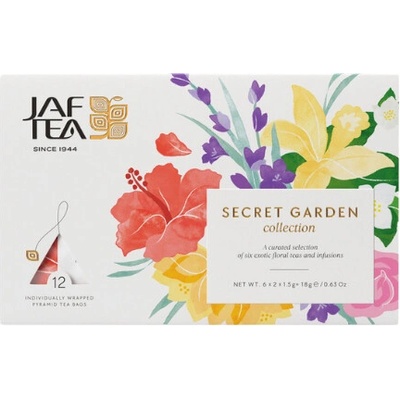 JAFTEA Secret Garden Collection 6 x 2 x 1,5 g