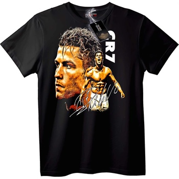 NOONEBRAND Тениска CR7 Cristiano Ronaldo - L, White