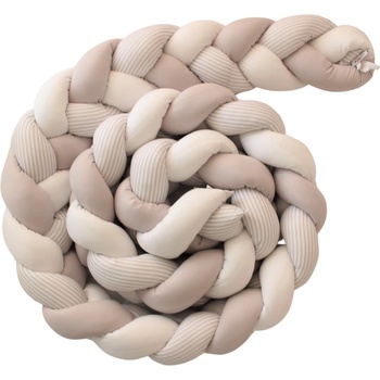 Image 1 of Blossom Bay Обиколник Blossom Bay - 330 cm, сиво райе (ob-3-L-1-2-3)