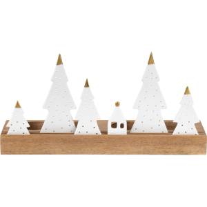 Rader Декоративен свещник с елхички Räder Living Light Object
